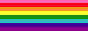 Button: Eight-Stripe Rainbow Flag by Gilbert Baker